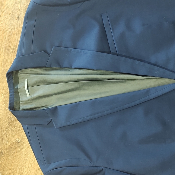 Calvin Klein Premium Slim Fit men's navy blue blazer - Picture 4 of 11